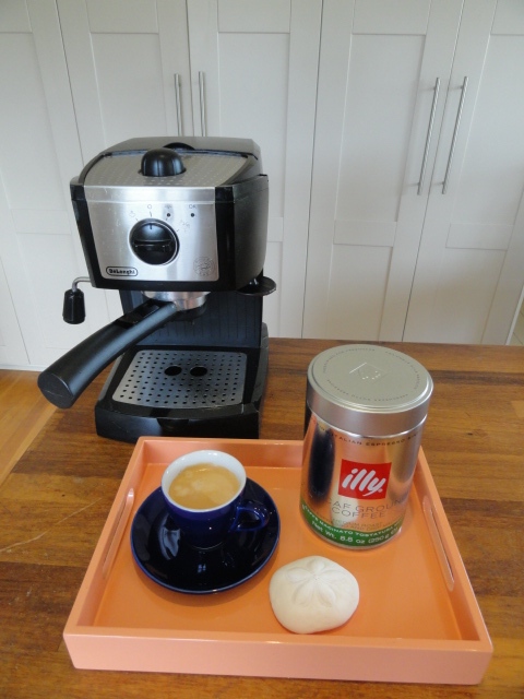 Illy decaff espresso coffee