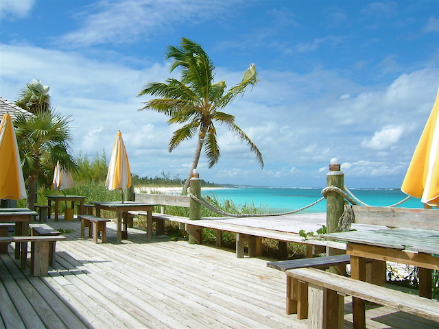 Tippy's Eleuthera deck view