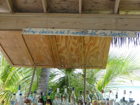 Beach House bar sign