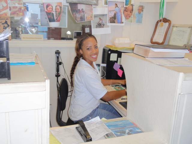 Paul Simmons office Eleuthera