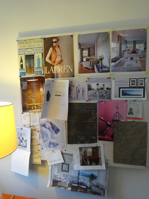 One of my office inspiration boards