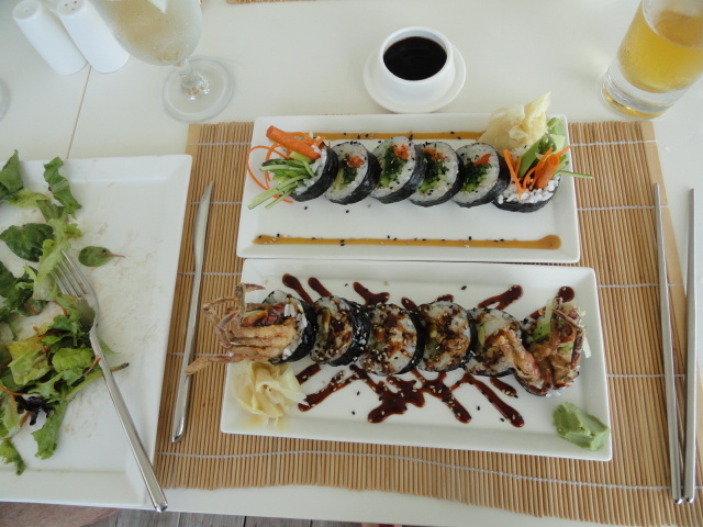 Sushi at the Cove Eleuthera