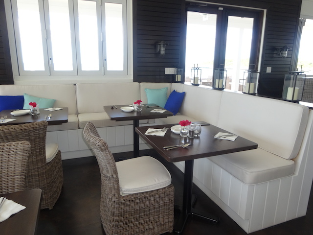 Interior shot of the beautifully air conditioned restaurant !