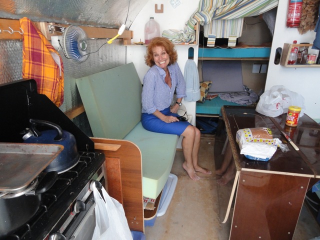 Can you imagine being crammed in here with 3 or 4 other people for a couple of months ? !!!