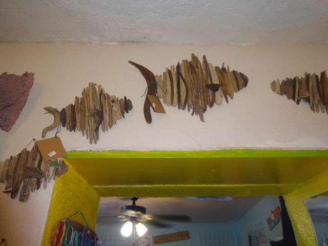 Driftwood fish .....