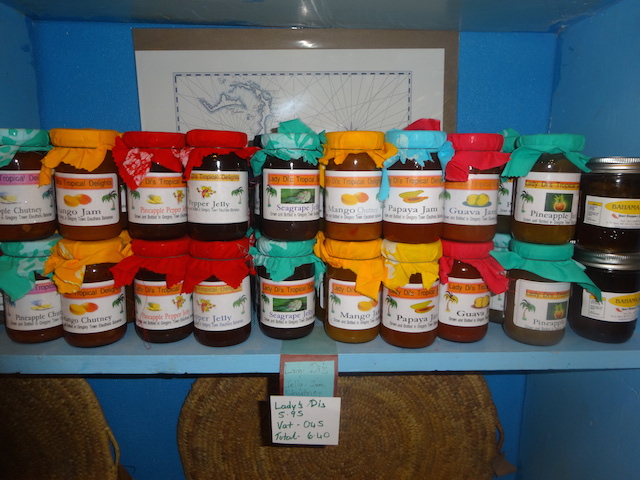 Locally made jams and jellies