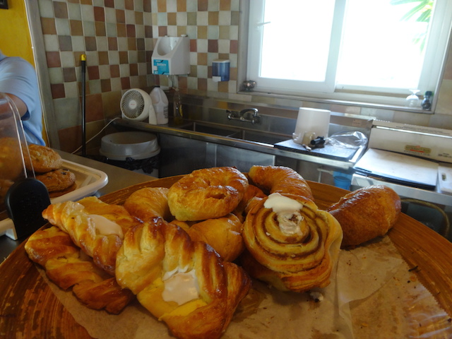 Croissants and danish pastries