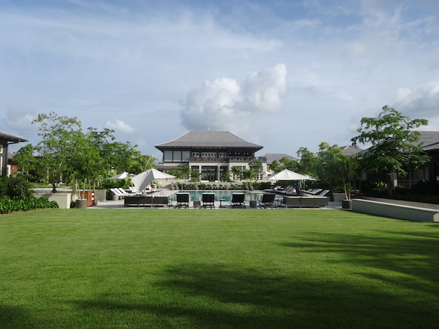 Great view of the Island House 