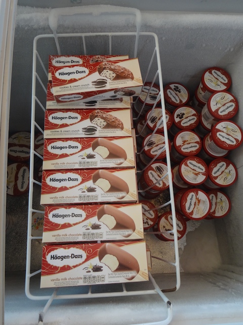 Ummmm - Haagen Dazs anyone ?