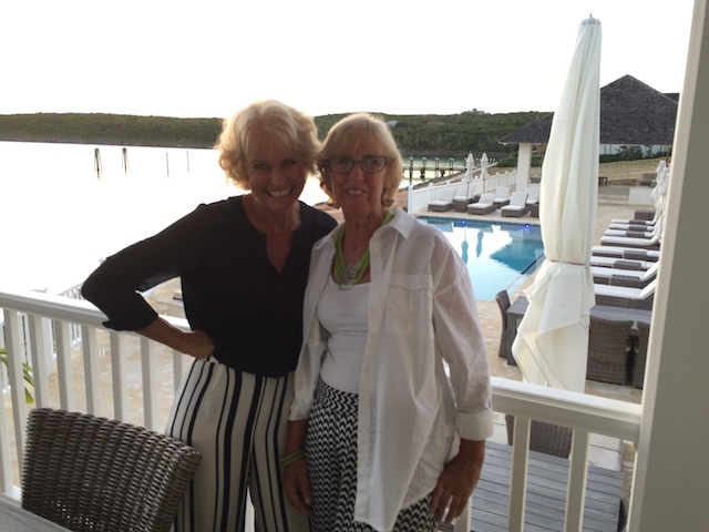 Jane and I at French Leave Marina Village