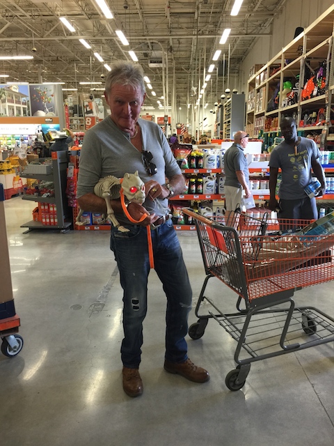 Just look what Bob found for Halloween in Home depot !!!