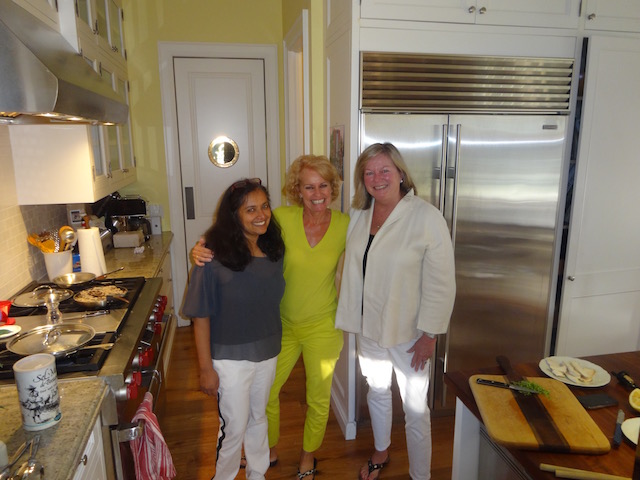 Maithili Wilson, Pam and me in Toronto