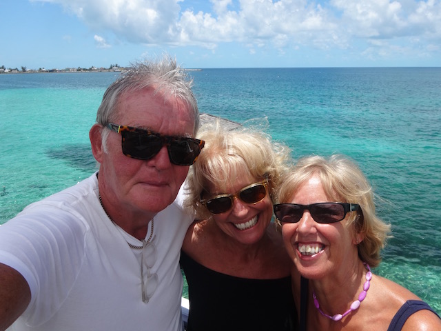 Bob, me and my sister Jane Chambers