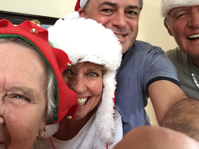 Christmas Day 2015 with Mary Pattison and Daniel Roberts