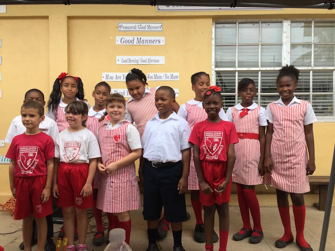 The 12 participants in the inter house reading competition - not sure why they all look so serious - it was over by this stage !