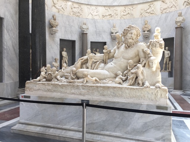 Incredible sculptures in the Vatican Museum