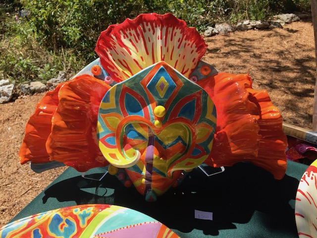 We both loved this Junkanoo head by Imogene Walkine