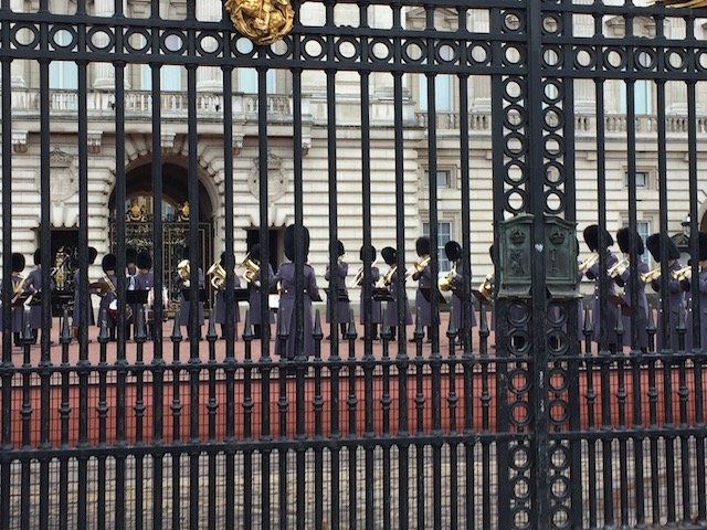 The band of the Royal Guards