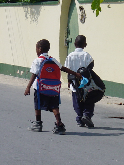 Backpacks nearly as big as they are !