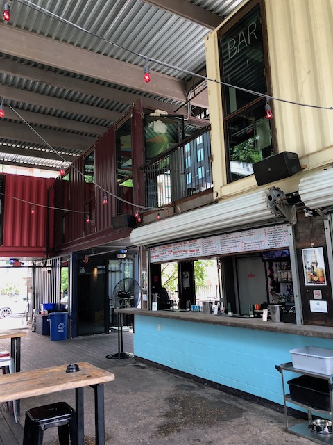 Container Bar in Austin - so trendy !