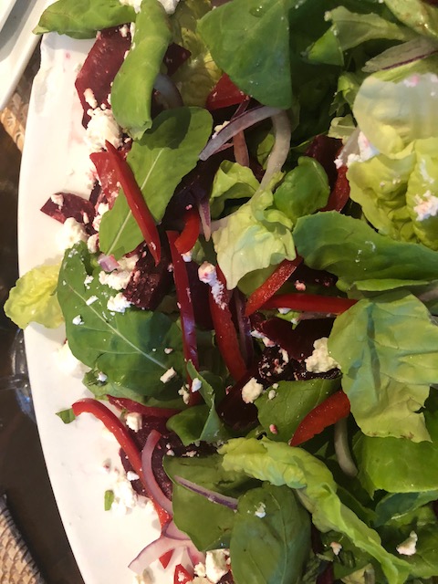 Beet salad - so healthy ....