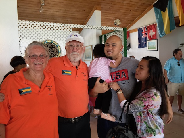 Alison and Chris with Dr Cho and his wife and daughter at the Fundraiser earlier this year.