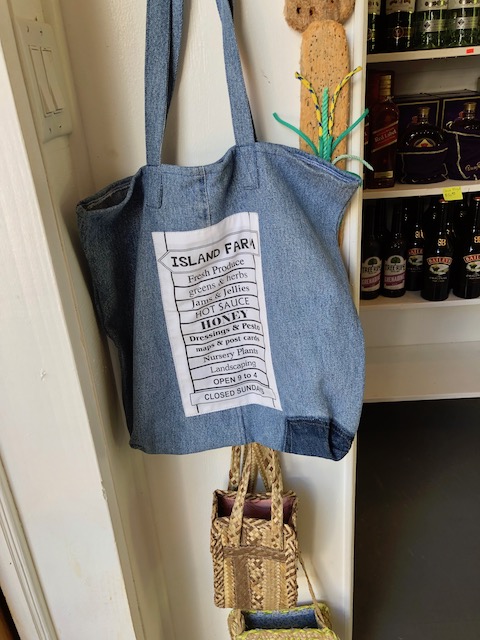 The special denim tote .....