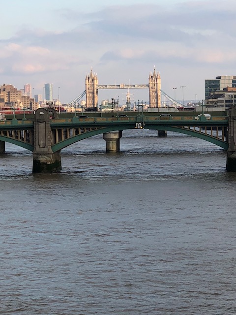 Tower Bridge in the distance